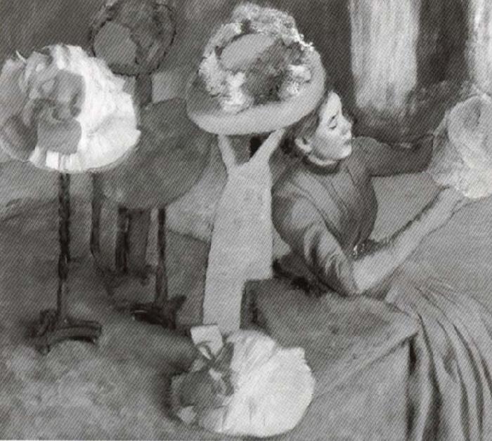 Edgar Degas The Millinery Shop china oil painting image